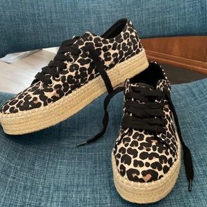 Tretorn leopard espadrilles sneaker